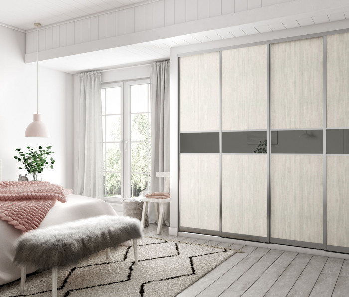 Image of STONE 202 sliding wardrobe doors