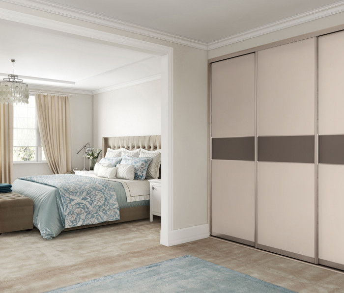 Image of Stone 203 sliding wardrobe doors